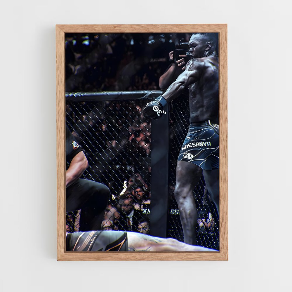 Poster L'Art de la Cage – affiche MMA (vue 4)